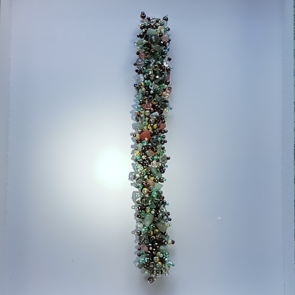 Handcrafted beaded bracelet